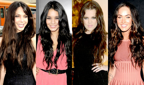 Oksana Grigorieva, Vanessa Hudgens, Khloe Kardashian Odom, Megan Fox Oksana Grigorieva, Vanessa Hudgens, Khloe Kardashian Odom, Megan Fox